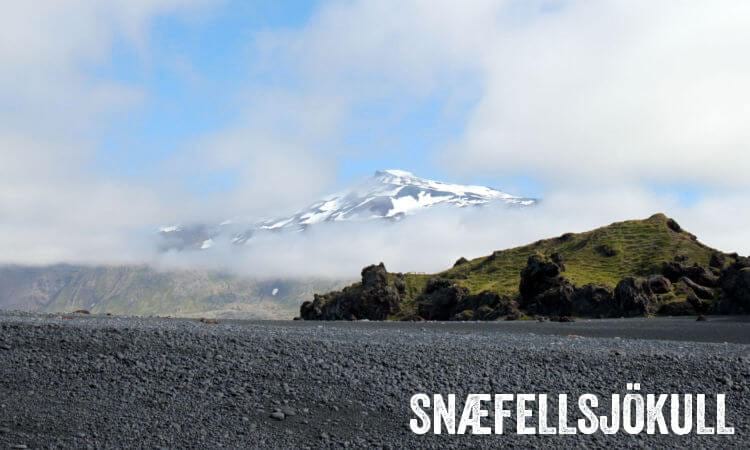 snaefellsjokull strato volcano