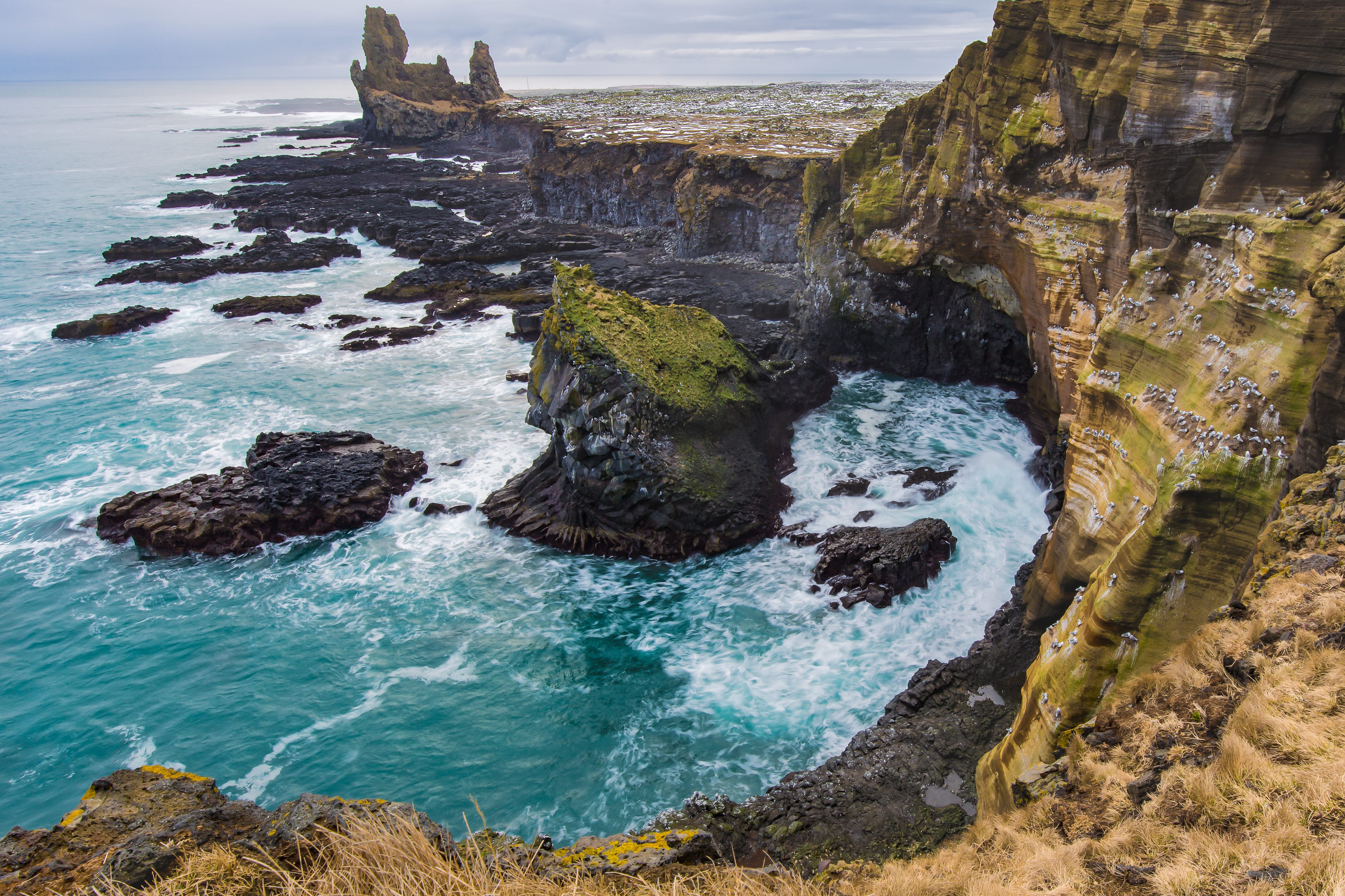 Snæfellsnes sea cliffs