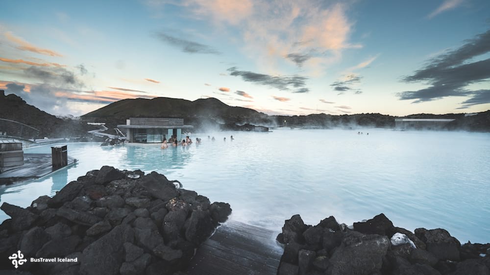 Blue Lagoon in Reykjanes Peninsula Iceland 