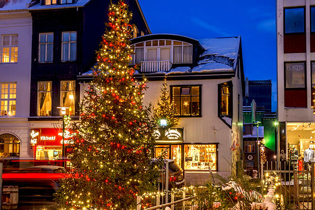 Its Christmas Time In Reykjavík