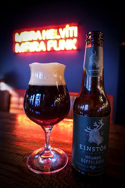 Einstök Doppelbock Icelandic Christmas beer