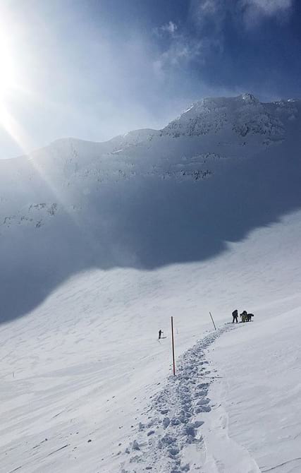 Hlíðarfjall is the ski resort above Akureyri, and has amazing place to ride