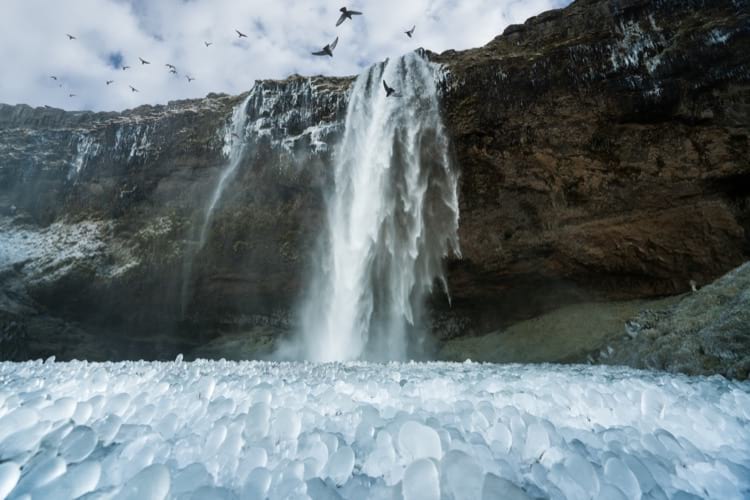 frozen-waterfall