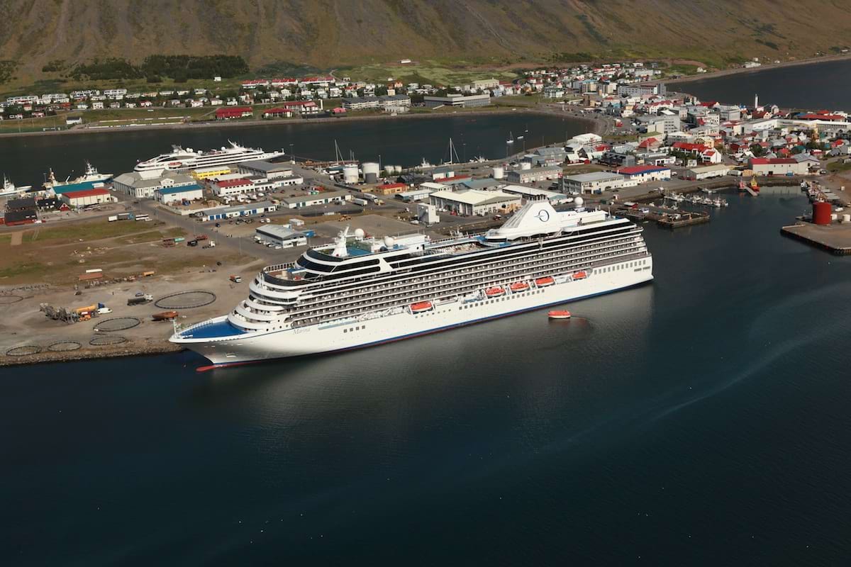 isafjordur iceland cruise port map