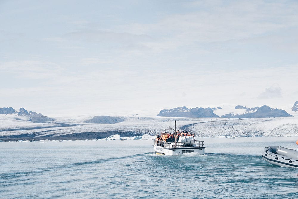 Jokulsarlon Glacier Lagoon boat ride
