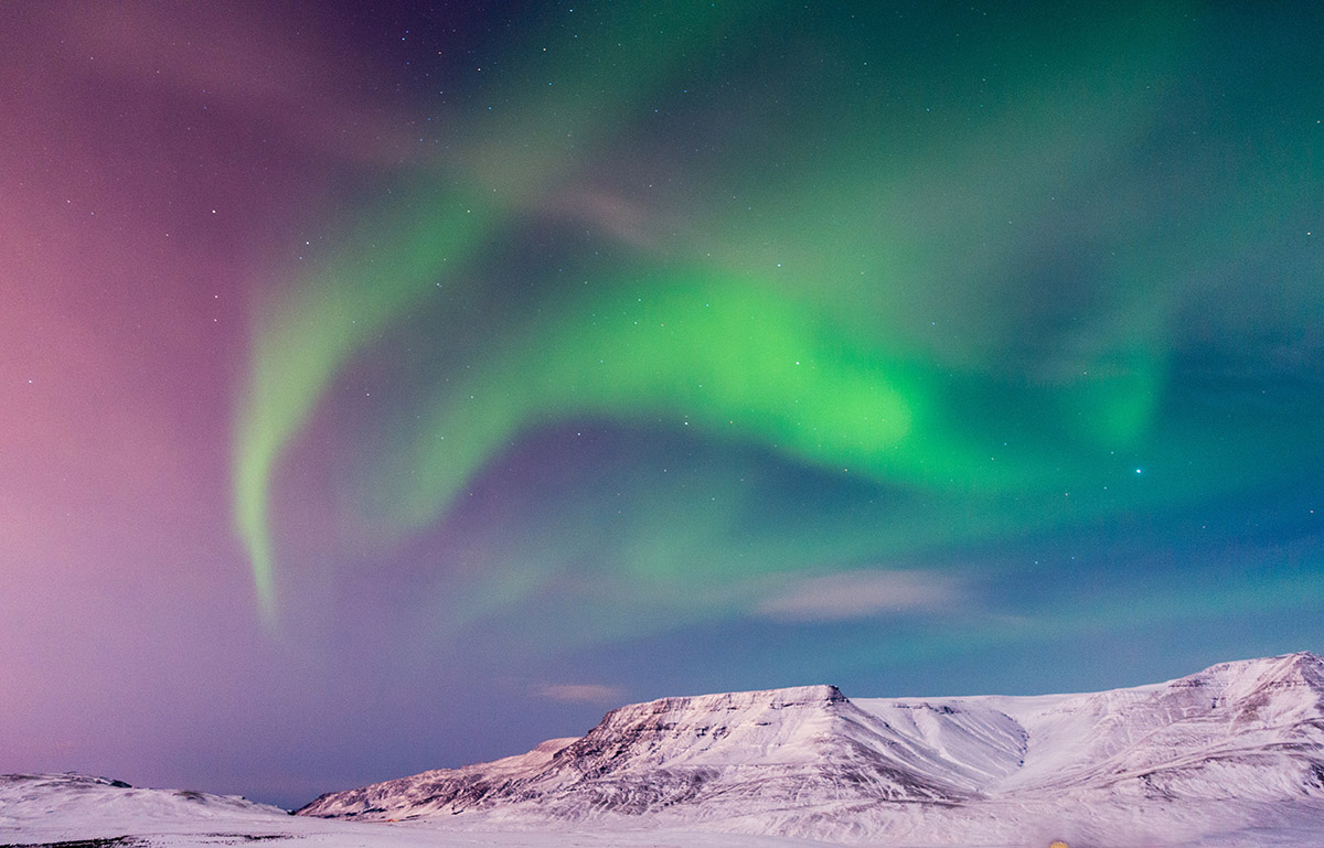 Seeing Northern Lights are Iceland's winter highlight