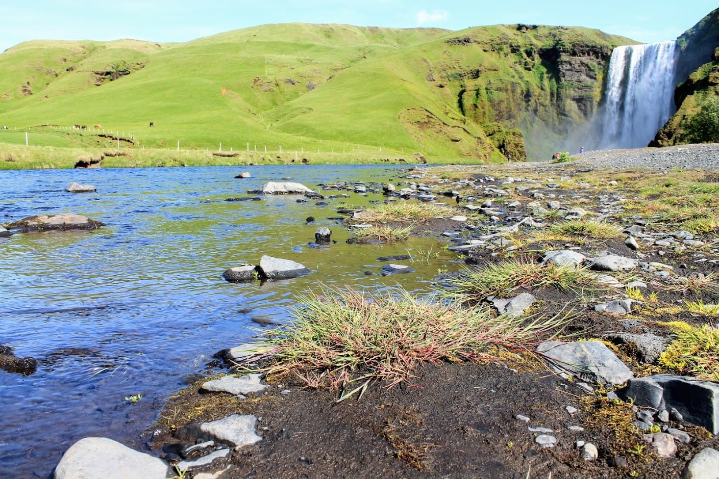 Skogafoss waterfall