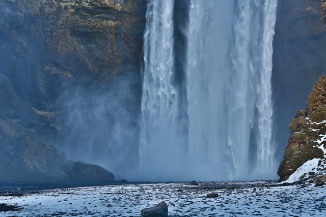 Skogafoss waterfall