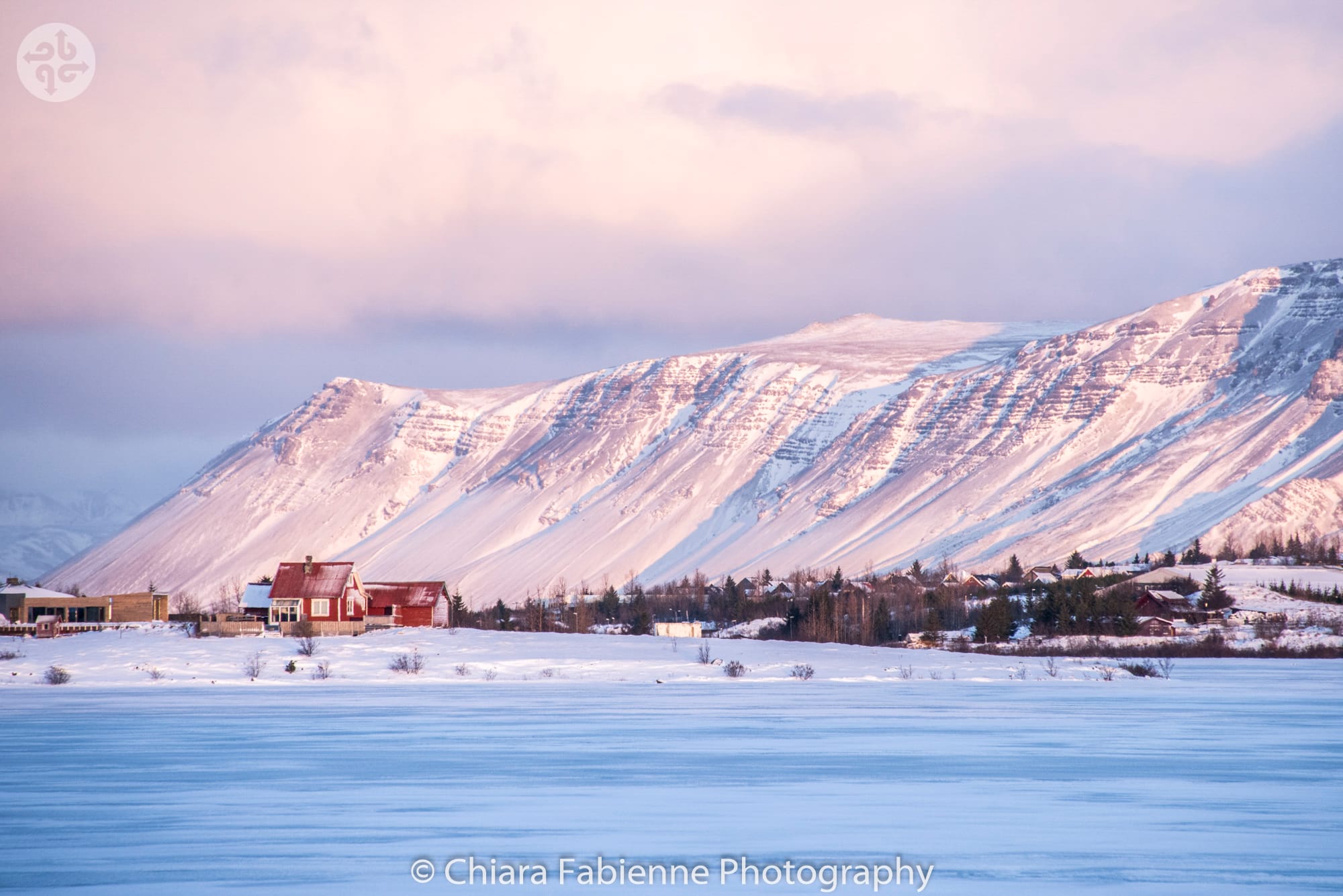 This picture was taken in December close to Reykjavík.